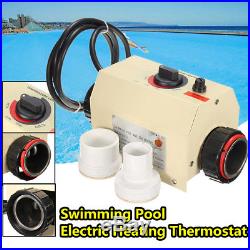 3/11KW Swimming Pool SPA Hot Tub Electric Water Heater Thermostat Heating 220V