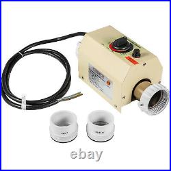 3kw Pool Thermostat Water Heater 1.89 Interface Swimming Pool Jacuzzi Automatic