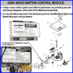 42001-0052S Igniter Control Module Fits MasterTemp Spa Heater Electrical System