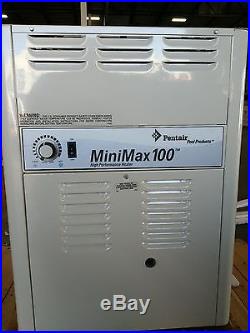 #460348 Pentair MiniMax 100 Above Ground Pool and Spa Heater, Propane 100,000BTU