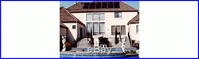 4-2'x10' Swimming Pool Solar Heater Sys. W/ Roof Kits