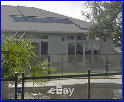 4- 4x20' Inground Pool Solar Panels WithRoof Kits 10yr (8 panels x 2' wide x 20')