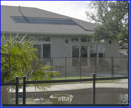 4' X 20' Solar Swimming Pool Panel Roof Mountable