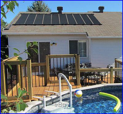 4'x10' Solar Pool Heater Panel -w/ Ftgs & Coupler-NEW
