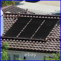 4'x20' Above In-Ground Solar Panel Heater System for Swimming
