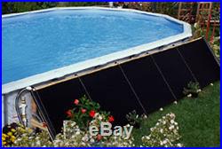 4'x20' Solar Heating Panel Kit For 15' ft Round Above Ground Swimming Pool