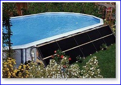 4'x20' Swimming Pool Solar Panel Heater & Diverter Kit