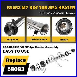 58083 Spa Heater Assembly Replacement for Balboa 25-175-1010 M7 VS 5.5KW 220V