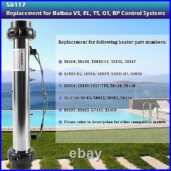 58117 M7 Hot Tub Spa Heater 4.0KW 220V with Sensors for Balboa VS, EL, TS, GS, BP