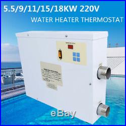 5.5/9/11/15/18 KW Electric Water Heater Swimming Pool Hot Tub Heater Thermostat
