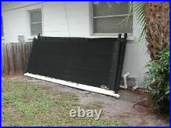 6 Solar Panels 12' x 4' Swimming Pool Heat good pre-owned condition