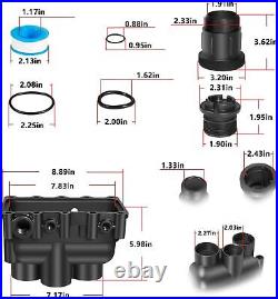 77707-0206 Pool Heater Manifold Body for Pentair MasterTemp, Sta-Rite Max-e-Therm