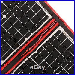 80W 12V Solar Panel Flexible Foldable USB Portable Kit Boats/Out-door Camping
