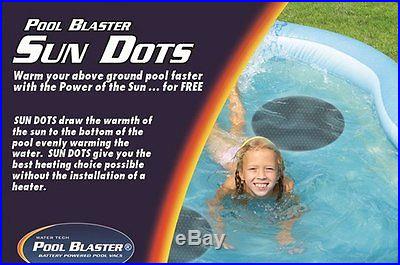 8 Pool Blaster Sun Dot Above Ground Round Swimming Pool Easy Solar Heater Cover
