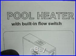 9KW 220V Digital Swimming Pool SPA Hot Tub Thermostat Electric Water Heater