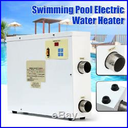 9KW 220V Swimming Pool & SPA Electric Water Heater Hot Tub Thermostat Equipment