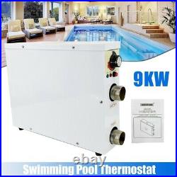 9KW 380V Electric Water Heater Swimming Pool Bath Tub Water Heater Knob Control