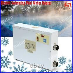 9KW Swimming Pool Heater Thermostat Bath SPA Hot Tub Electric Water Heat Pump