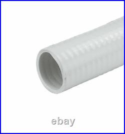 Above Ground & In-Ground Swimming Pool 1.5 Flexible PVC Hose 100' Roll