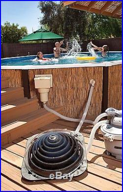 Above Ground Solar Pool Heater Durable Inground Swimming Pools with Adapter NEW