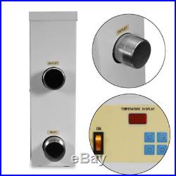 Adjustable 5.5KW 220V Electric Swimming Pool Thermostat Heating Tub Water Heat