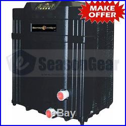 AquaCal HeatWave SuperQuiet SQ120R Heat Pump, Pool Heater, Heat & Cool NEW