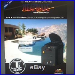 AquaCal Heatwave 155 Icebreaker Pool/Spa Electric Heat Pump 120,000 BTU