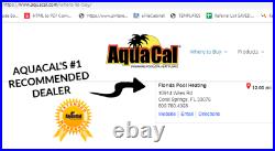 AquaCal SQ120R (HEAT & COOL) Pool & Spa Heater Free iSync Wifi Controller