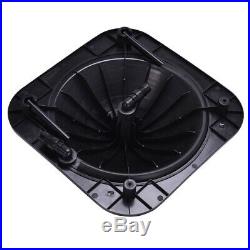 Black Outdoor Solar Dome In ground &Above Ground Swimming Pool Water Heater
