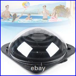 Black Outdoor Solar Dome Inground & Above Ground Swimming Pool Water Heater
