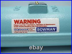 Bowman 260,000 BTU Swimming Pool Titanium Heat Exchanger EC120 5113-3T, 1 In/Ou