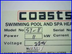 Coasts ST-11 11KW Swimming Pool Thermostat Water Heater 220V New