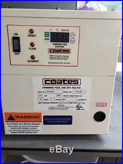 Coates 12418CE 18kW, 240V, 75 Amp, Single Phase, Pool & Spa Heater