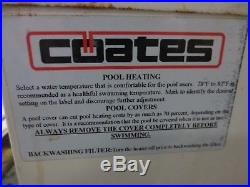 Coates 34857PHS Pool and Spa Heater 3 PHASE, 480V, 69AMPS