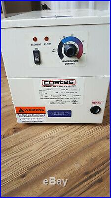 Coates Electric Pool and Spa Heater 15KW-240v-3 PH MOD 32015CE Used Canada