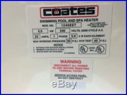 Coates Spa Heater