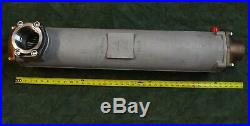 Copper Nickel 70/30 Tube Heat Exchanger, Pool / Marine Duty, NPT Ports, Bowman