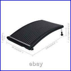 Curve Solar Pool Compatible Heater Panel Water Warmer for Above-Ground Swimming