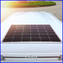 DOKIO 150 Watt 12 Volt Monocrystalline Solar Panel For RV Home/Garden