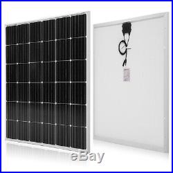DOKIO 150 Watt 12 Volt Monocrystalline Solar Panel For RV Home/Garden