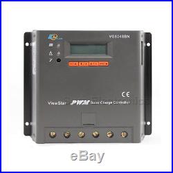 EPEVER 60A 12V 24V 36V 48V ViewStar VS6048BN EP PWM Solar Charge Controller