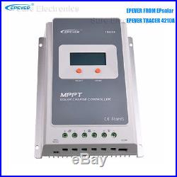 EPEVER Tracer 4210A 40A MPPT Solar Charge Controller+APP mobile phone WIFI BOX