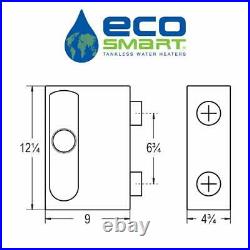 EcoSmart Spa Water Heater 11 Tankless Electric Compact Quiet 11 kW 220 V