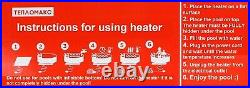 Electric Pool Heater for INTEX Easy Set, Bestway Fast Set & others AGP / 220V