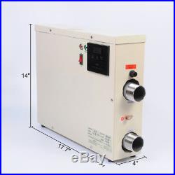 Electric Swimming Pool Thermostat SPA Hot Tub Water Heater 18KW 220V 240V 380V