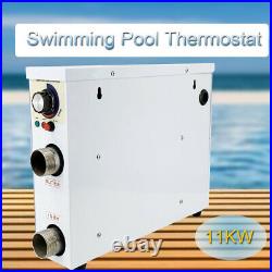 Electric Swimming Pool Water Heater Thermostat Hot Tub SPA 11KW 380V US