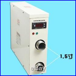 Electric Swimming Pool Water Heater Thermostat Hot Tub Secure Stable 11KW 220V