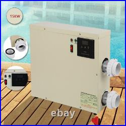 Electric Water Heater 15KW Water Thermostat Heater for Swimming Pool Pond & SPA