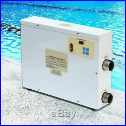 Electric Water Heater Hot Tub Digital Thermostat Swimming Pool+SPA Bath 9KW 220V