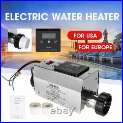 Electric Water Heater Single Phase 3000W for Swimming Pool SPA Hot Tub Home Use